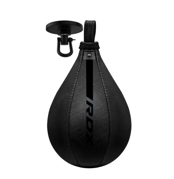 RDX F6 Kara Speed Ball BLACK with steel swivel / Скоростная груша