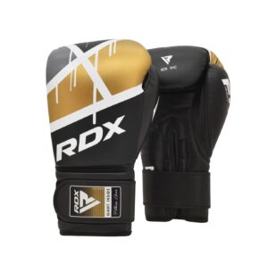 RDX F7 Ego Boxing Gloves Black/Gold