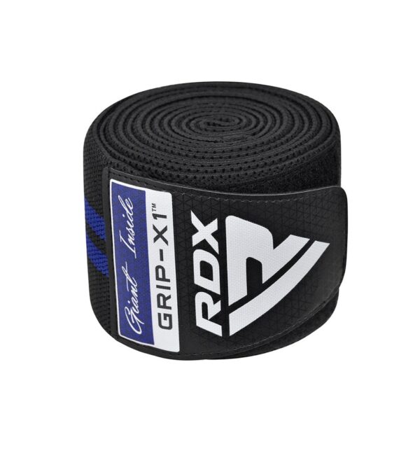 RDX KR11 Gym Knee Wrap Blue