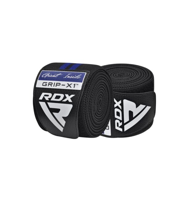 RDX KR11 Gym Knee Wrap Blue