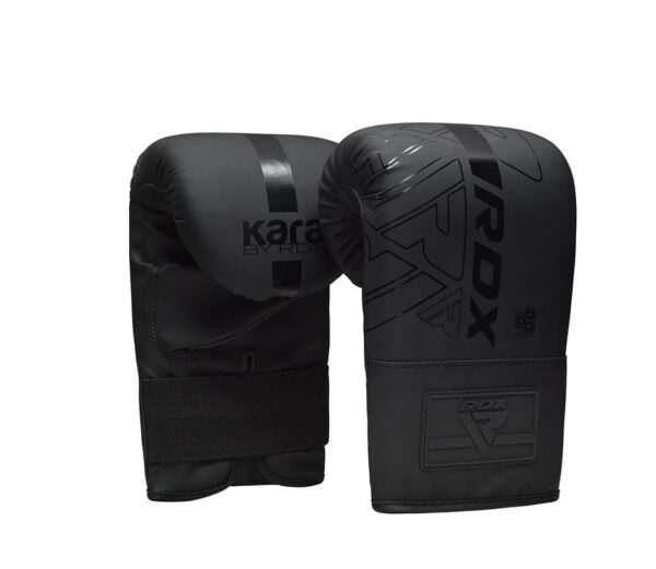 RDX Maize Punching Bag Black Filled + Boxing Gloves