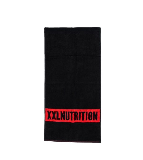 XXL Nutrition Gym Towel (BLACK) XXL logo / Полотенце для спортзала