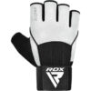 RDX Workout Gym Gloves W3 White