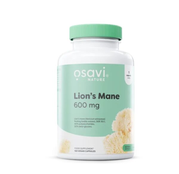 Osavi Lion’s Mane 600mg 120 vcaps