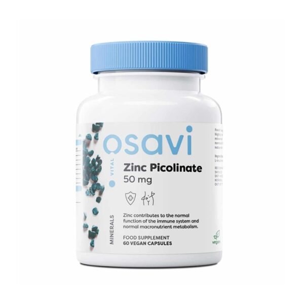 Osavi Zinc Picolinate 50mg 60vcaps