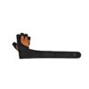 RDX L4 Open Finger Weightlifting Gym Gloves Brown