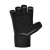 RDX L4 Open Finger Weightlifting Gym Gloves Grey