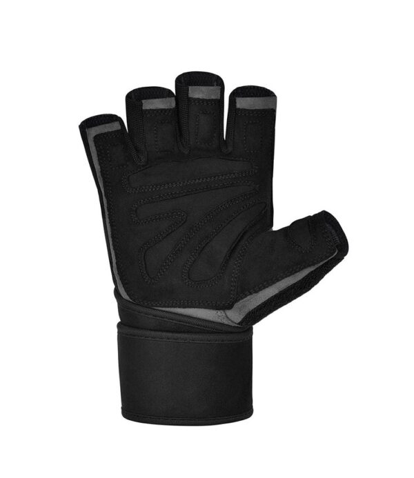 RDX L4 Open Finger Weightlifting Gym Gloves Grey