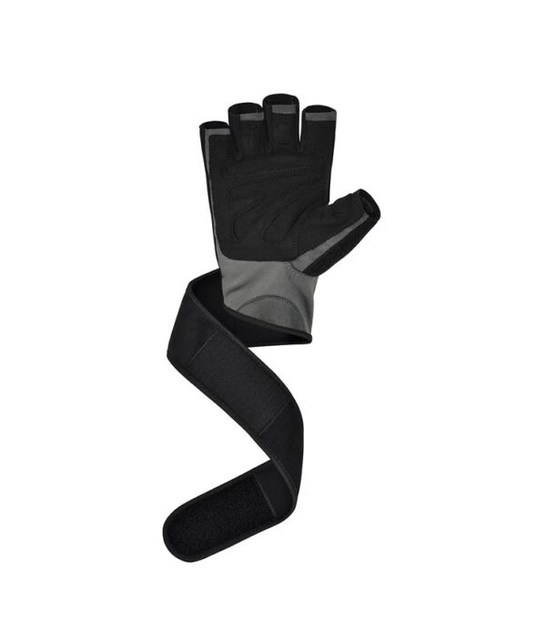 RDX L4 Open Finger Weightlifting Gym Gloves Grey