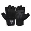 RDX W1H Gym Workout Gloves Black