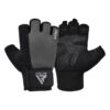 RDX W1H Gym Workout Gloves Grey