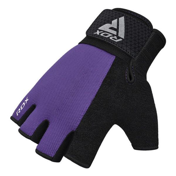 RDX W1H Gym Workout Gloves Purple