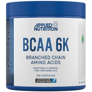 Applied-Nutrition-BCAA-6000mg-Capsules Applied Nutrition BCAA 6K 300caps / BCAA 4:1:1 aminohapped