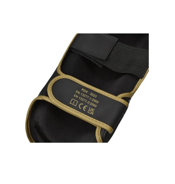 RDX F6 MMA KARA Shin Instep Guards Gold