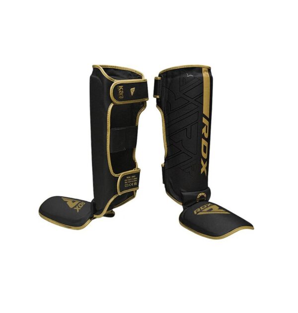 RDX F6 MMA KARA Shin Instep Guards Gold