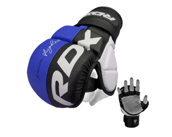 RDX T6 MMA Sparring Gloves 7oz BLUE / MMA-перчатки
