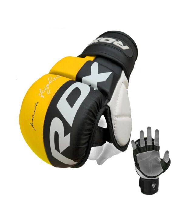 RDX T6 MMA Sparring Gloves 7oz Yellow / MMA-перчатки