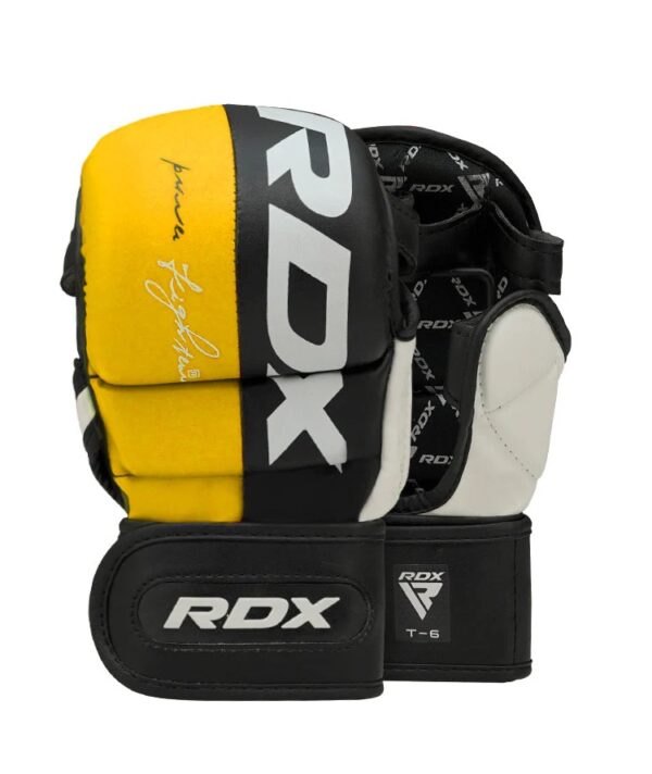 RDX T6 MMA Sparring Gloves 7oz Yellow / MMA-перчатки