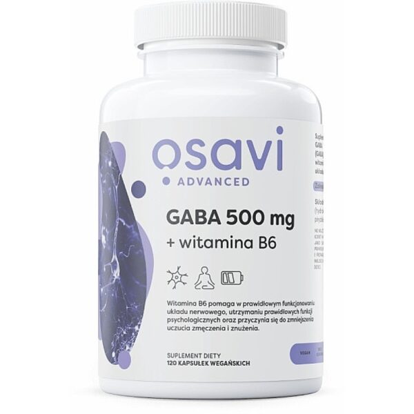 ztszuxxzepux-1000x1000h Osavi GABA 500mg + Vitamiin B6 120vcaps / GABA ja vitamiin B6