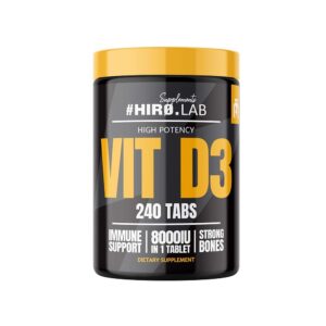 83b26d260fca0208d3f25939a5c9 Hiro.Lab Vitamin D3 8000iu 240tabs / Vitamiin D3