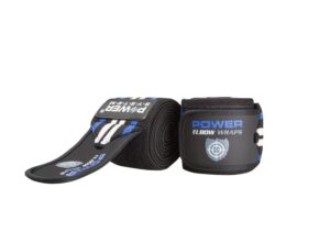Power System Elbow Wraps Blue / Küünarnuki sidemed