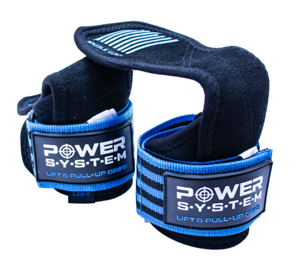 Power System Lift & Pull Up Grips (blue)