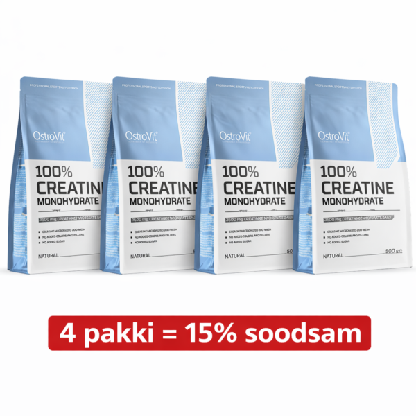 Ostrovit Creatine Monohydrate 500g / 4 packs