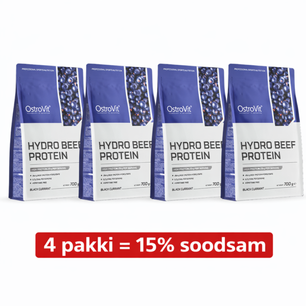OstroVit Hydro Beef Protein 700g / 4 packs