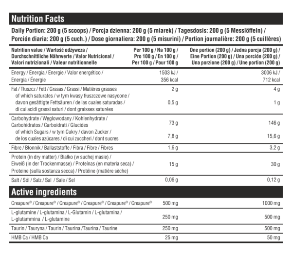 7Nutrition Bodybuilder Extreme 2270g / Massilisaja