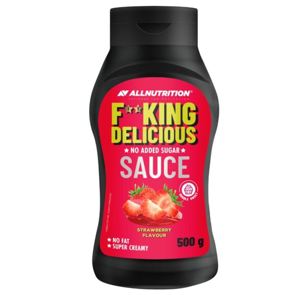 639005180584676980 AllNutrition Fitking Delicious Sauce Strawberry 500ml