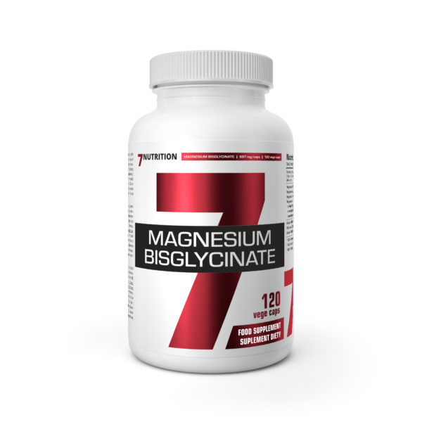 7Nutrition Magnesium Bisglycinate 120vcaps / Magneesiumbisglütsinaat