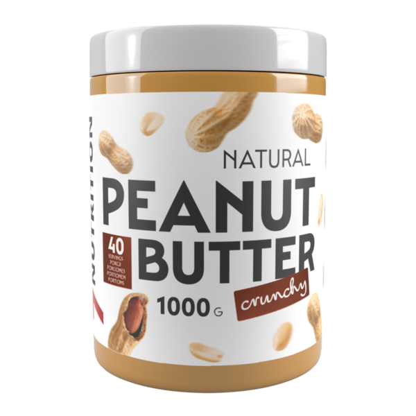 eng_pl_-7Nutrition-Peanut-Butter-1kg-481_1 7Nutrition Peanut Butter 100% (crunch) 1000g / Maapähklivõi
