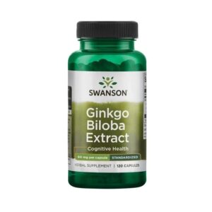 Swanson Ginkgo Biloba Extract 120vcaps / Hõlmikpuu