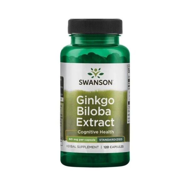 Swanson Ginkgo Biloba Extract 120vcaps / Hõlmikpuu