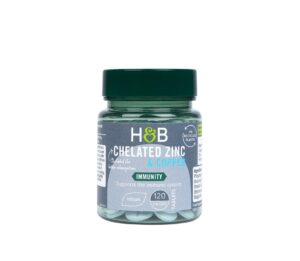 Holland & Barrett Chelated Zinc & Copper 120tabs / Tsink ja vask