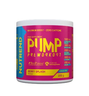 Nutrend Pump 225g / Kofeiinivaba treeningueelne booster