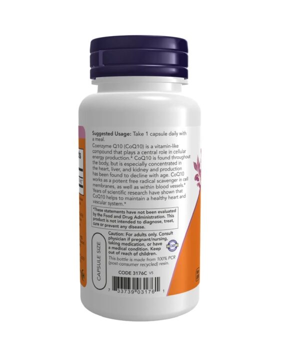 Now Foods CoQ10 200mg 60vcaps