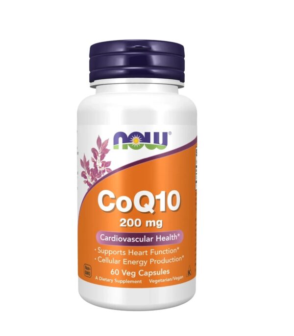 Now Foods CoQ10 200mg 60vcaps