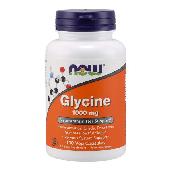 Now Foods Glycine 1000mg 100vcaps