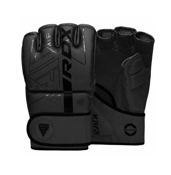 RDX F6 KARA MMA Grappling Gloves 2 RDX F6 KARA MMA Grappling Gloves Black