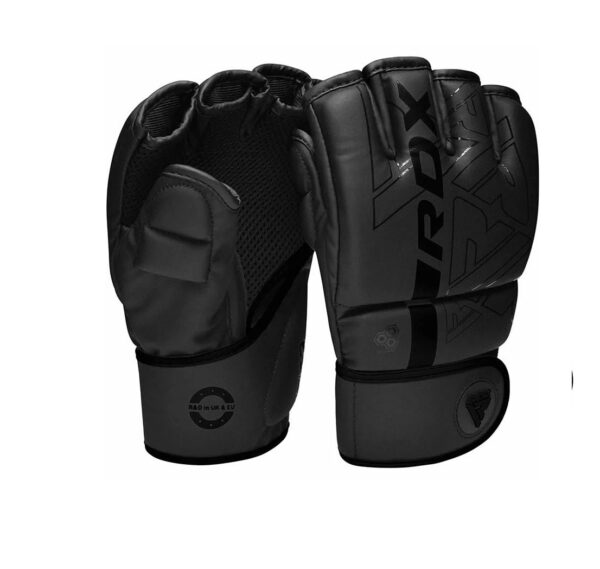 RDX F6 KARA MMA Grappling Gloves 4 RDX F6 KARA MMA Grappling Gloves Black
