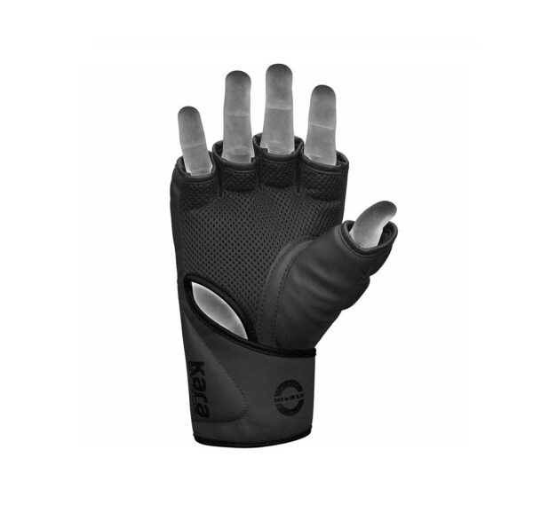 RDX F6 KARA MMA Grappling Gloves 6 RDX F6 KARA MMA Grappling Gloves Black