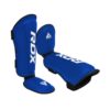 RDX jalakaitsmed blue white 3 RDX T1 Shin Instep Guards Blue/White / Säärekaitsmed