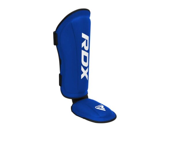 RDX jalakaitsmed blue white 4 RDX T1 Shin Instep Guards Blue/White / Säärekaitsmed