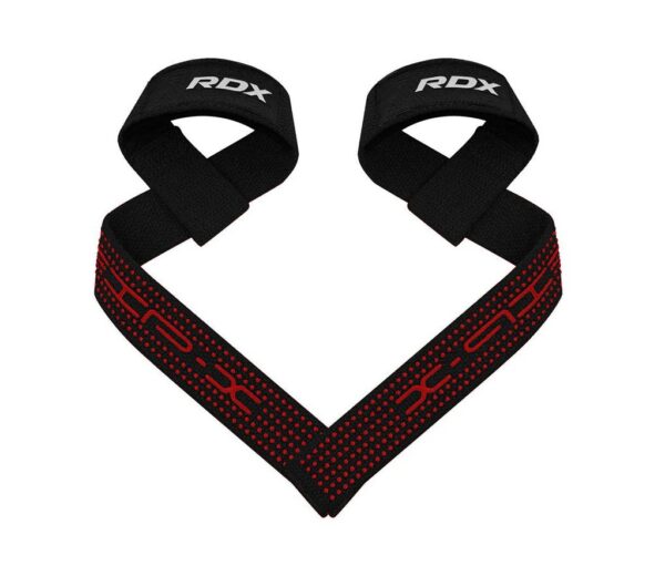 RDX S4 Weightlifting Wrist Straps Black / Tõsterihmad