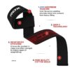 RDX S4 Weightlifting Wrist Straps Black / Tõsterihmad
