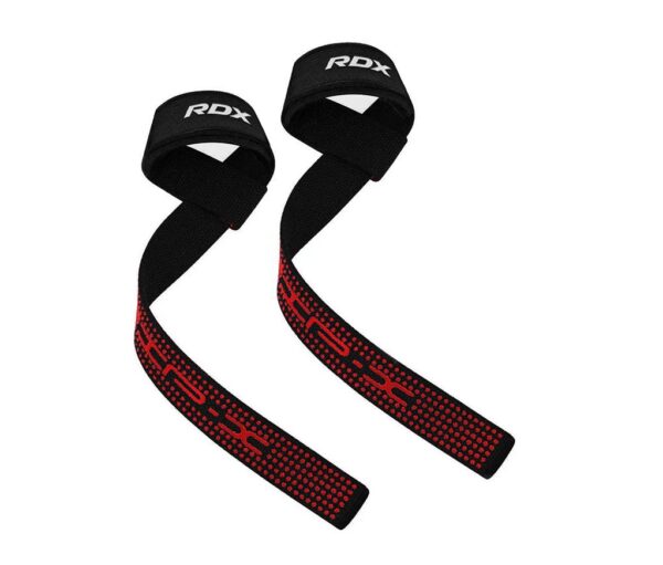RDX S4 Weightlifting Wrist Straps Black / Tõsterihmad