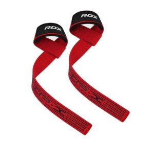 RDX STRAPS RED 1 RDX S4 Weightlifting Wrist Straps Red / Tõsterihmad