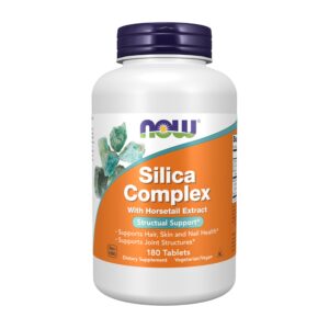 Now Foods Silica Complex with Horsetail Extract 180tabs / Ränikompleks