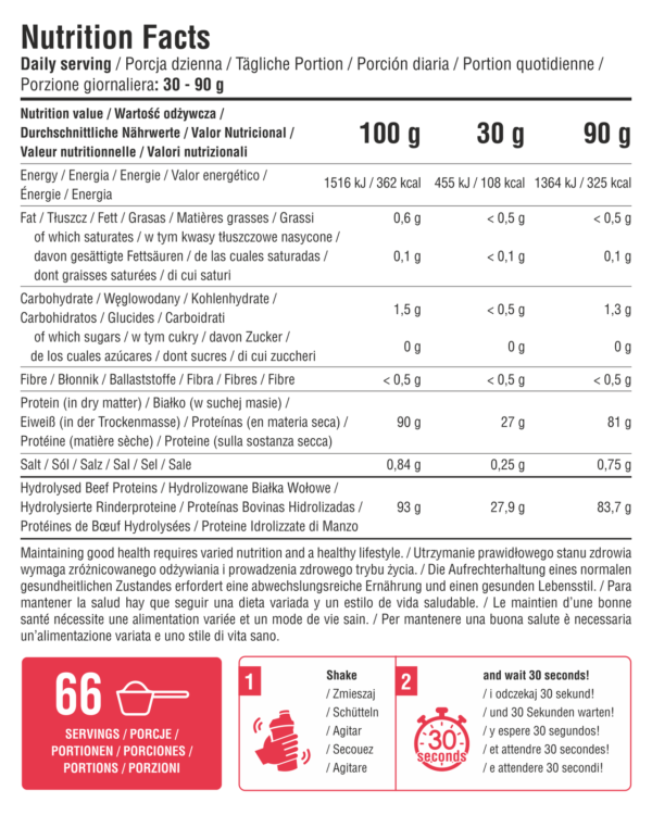 7Nutrition Protein Juice 2000g / Hüdrolüüsitud veiseisolaat